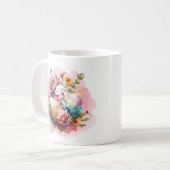 Mug Aquarelle colorée OEufs de Pâques (Devant gauche)