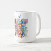 Mug Aquarelle Crème glacée Imprimer - Desse d'été colo (Devant droit)