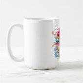 Mug Aquarelle Crème glacée Imprimer - Desse d'été colo (Gauche)