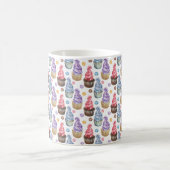 Mug Aquarelle cupcakes colorés (Centre)