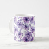 Mug Aquarelle Cute Sophistiqué Chic Romantique Floral (Devant gauche)