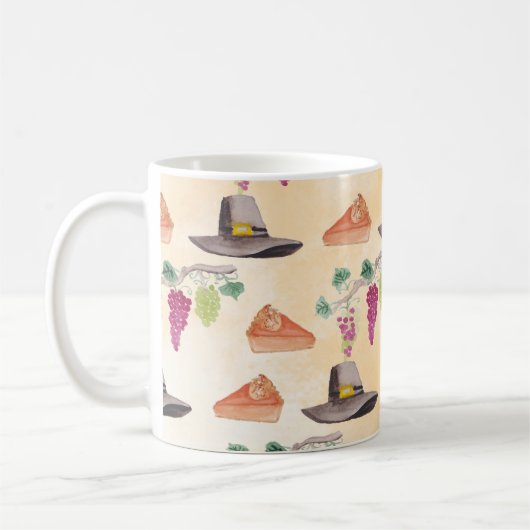 Mug aquarelle d'action (Gauche)