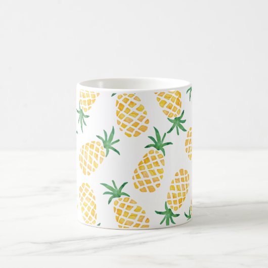 Mug Aquarelle d'ananas (Centre)