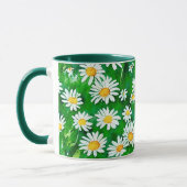 Mug Aquarelle dans un champ vert (Gauche)