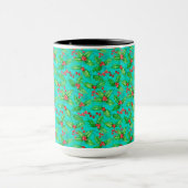 Mug Aquarelle de baie vitrée (Centre)