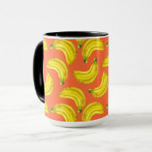 Mug Aquarelle de bananes (Devant gauche)