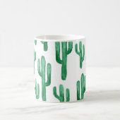 Mug Aquarelle de cactus : illustration à main (Centre)