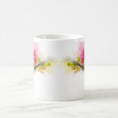 Mug Aquarelle de fleur d'orchidée - rose wb 01 (Centre)