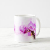 Mug Aquarelle de fleur d'orchidée - rose wb 03 (Devant droit)