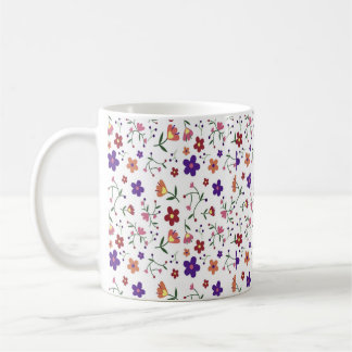 Mug Aquarelle de fleurs florales