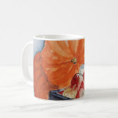 Mug Aquarelle de fruit d'automne (Devant gauche)