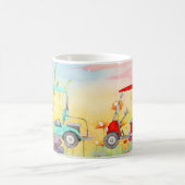 Mug Aquarelle de golf (Centre)