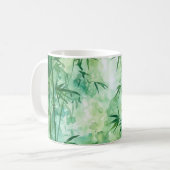 Mug Aquarelle de la forêt de Bambou (Devant gauche)