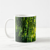 Mug Aquarelle de la forêt de Bambou (Gauche)