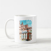 Mug Aquarelle de l'architecture de Sevilla Espagne (Gauche)