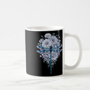 Mug Aquarelle de libellules bleues L'art Insecte la Te