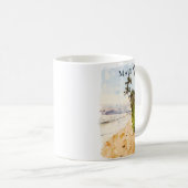 Mug Aquarelle de Maui Hawaii Voyage d'illustration (Devant droit)