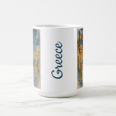 Mug Aquarelle de Mykonos Grèce (Centre)