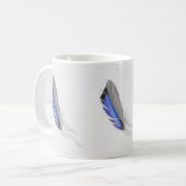 Mug Aquarelle de plume de canard de Mallard (Devant gauche)