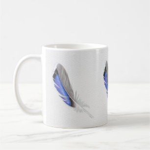 Mug Aquarelle de plume de canard de Mallard