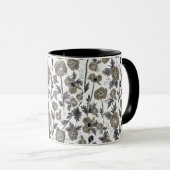 Mug Aquarelle de Poppiy Floral (Devant droit)