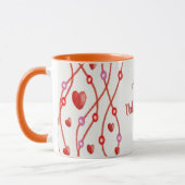 Mug Aquarelle de Saint-Valentin Design-23223 (Gauche)
