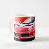 Mug Aquarelle de voiture (Devant gauche)