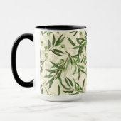 Mug Aquarelle des branches d'olive (Gauche)