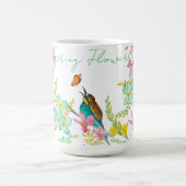 Mug Aquarelle des fleurs de printemps (Centre)