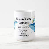 Mug Aquarelle d'inspiration océanique (Centre)