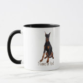 Mug Aquarelle Doberman Pinsman chien animal de compagn (Gauche)