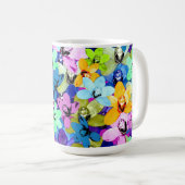 Mug Aquarelle d'orchidée, (Devant droit)