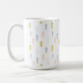 Mug Aquarelle douce Chevron Motif (Gauche)