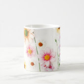 Mug Aquarelle douce Daisies Delphiniums (Centre)