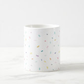 Mug Aquarelle douce Motif Confetti (Centre)