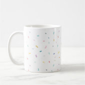 Mug Aquarelle douce Motif Confetti (Gauche)
