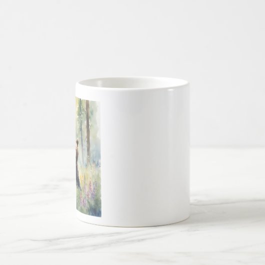 Mug Aquarelle d'ours (Centre)