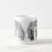 Mug Aquarelle du Mémorial Lincoln (Centre)