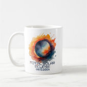 Mug Aquarelle Éclipse 2026 Souvenir (Gauche)