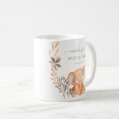 Mug Aquarelle Elephant Boho Safari Party Favoriser (Devant droit)