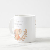 Mug Aquarelle Elephant Boho Safari Party Favoriser (Devant gauche)