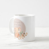 Mug Aquarelle Elephant Boho Safari Party Favoriser (Devant gauche)
