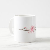 Mug Aquarelle en fleurs de cerisier (Devant gauche)