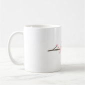 Mug Aquarelle en fleurs de cerisier (Gauche)