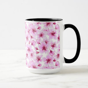 Mug Aquarelle en fleurs de cerisier