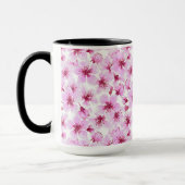 Mug Aquarelle en fleurs de cerisier (Gauche)