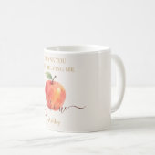 Mug Aquarelle Enseignant Apple - Cadeau Merci (Devant droit)