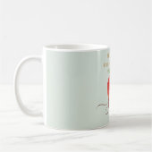 Mug Aquarelle Enseignant Apple - Cadeau Merci (Gauche)