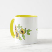 Mug Aquarelle et Plume (Devant gauche)