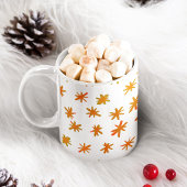 Mug Aquarelle étoiles - orange